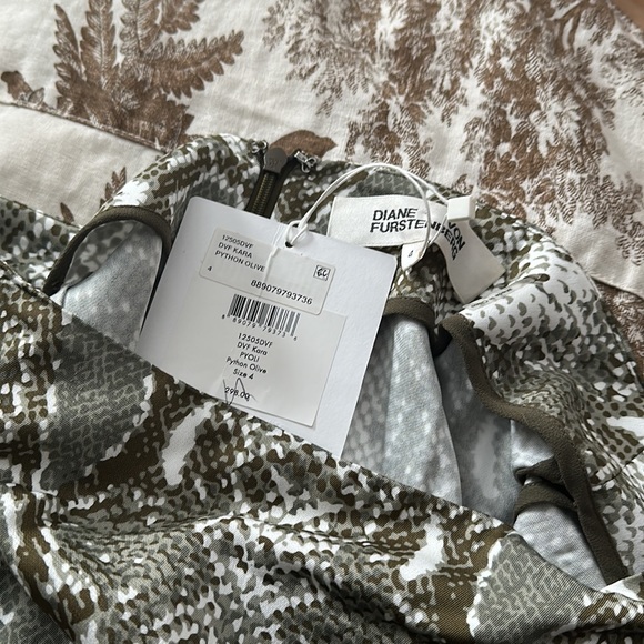 Diane Von Furstenber Snake Print Skirt - Picture 6 of 8